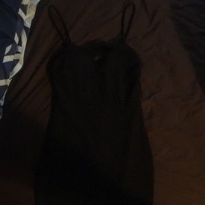 Black cocktail dress